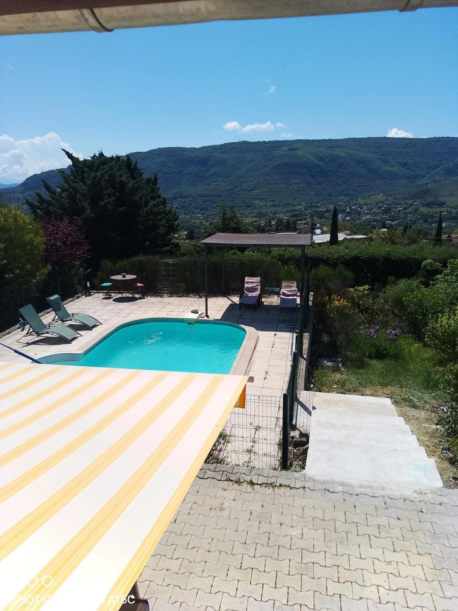 Maison Paisible A Veyras Avec Piscine Privee Et Vue Montagne Ngoại thất bức ảnh